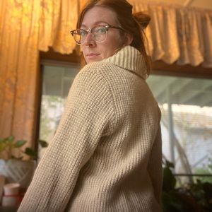 Vintage handmade wool sweater